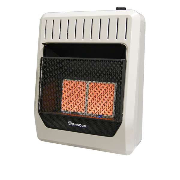 Procom Natural Gas Ventless Infrared Plaque Heater - 20,000 Btu, Manual MN2PHG